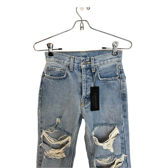 NWT Carmar Lyra Emelia Harness Jean Denim 23 - Picture 3 of 10